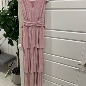 Sabina Musayev Blush High Low Dress - sleeves removed